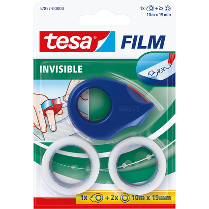 tesa Mini Abroller, inkl. 2 Klebefilm tesa Film 19 mm x 10 m