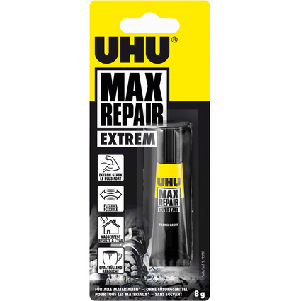 UHU Universal-Klebstoff MAX REPAIR POWER, 8 g Tube