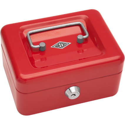 WEDO Geldkassette mit Clip, Größe 1, rot