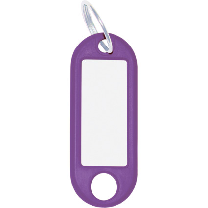 WEDO Schlsselanhnger mit Ring, Durchmesser: 18 mm, violett