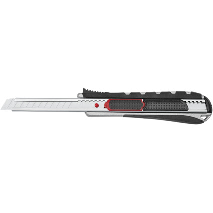 WEDO Cutter 2-in-1, Klinge: 9 mm, schwarz/rot