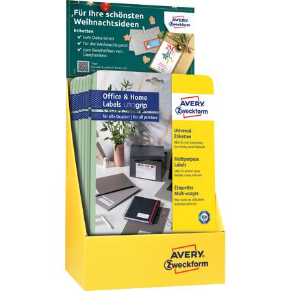 AVERY Zweckform Universal-Etiketten Home-Office, Display