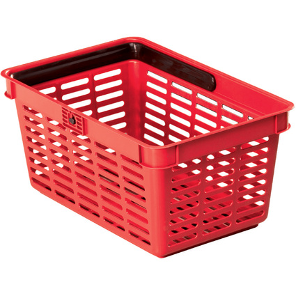 DURABLE Einkaufskorb SHOPPING BASKET 19, 19 Liter, rot