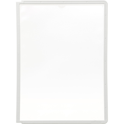 DURABLE Sichttafel SHERPA, DIN A4, Rahmen: grau