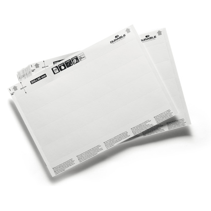 DURABLE Einsteckschilder "LABEL REFILL", 200 x 30 mm