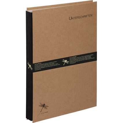 PAGNA Unterschriftenmappe "Pur", 20 Fächer, A4, Kraftpapier