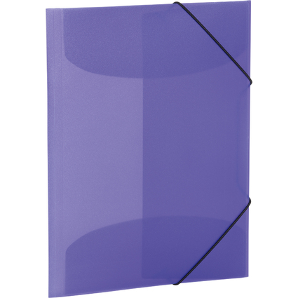 HERMA Eckspannermappe, PP, DIN A3, violett-transluzent