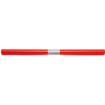 HERMA Buchschutzfolie, 400 mm x 2 m, aus PP, rot