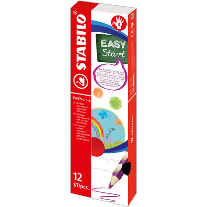 STABILO Dreikant-Buntstift EASYcolors R, himmelblau