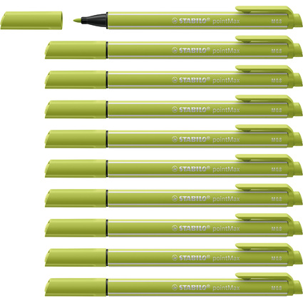 STABILO Fasermaler pointMax, limettengrn