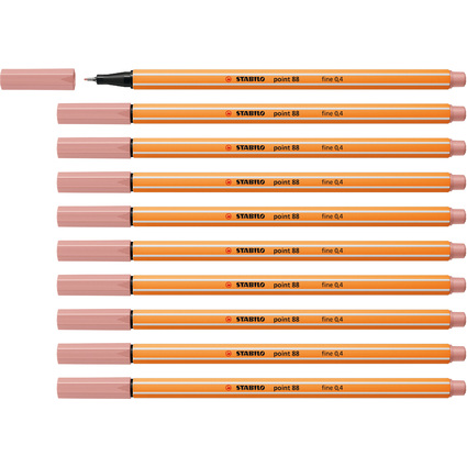 STABILO Fineliner point 88, rouge