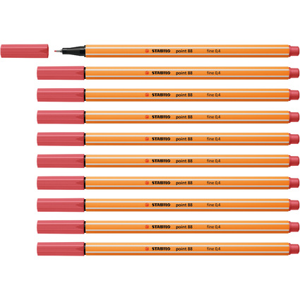 STABILO Fineliner point 88, rostrot