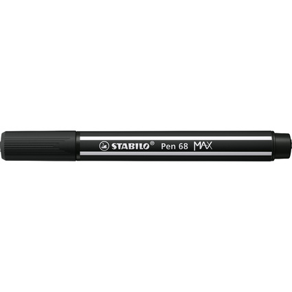STABILO Fasermaler Pen 68 MAX, schwarz