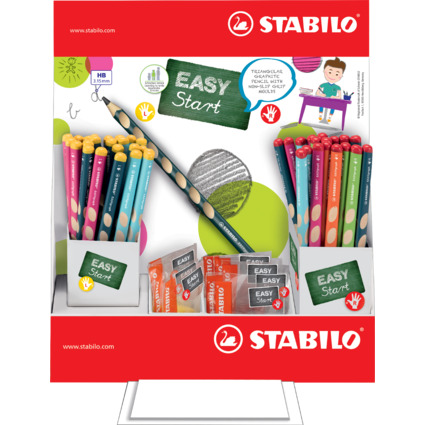 STABILO Schreiblernbleistift EASYgraph, HB, 72er-Display