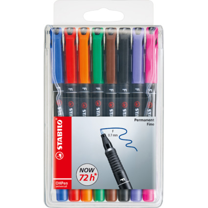 STABILO Permanent-Marker OHPen universal, permanent 8er Etui