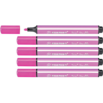 STABILO Fasermaler Trio Scribbi, rosa
