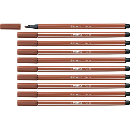 STABILO Fasermaler Pen 68, rtel