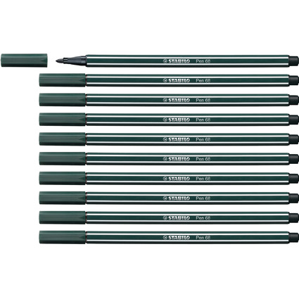 STABILO Fasermaler Pen 68, grünerde