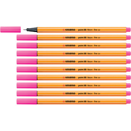 STABILO Fineliner point 88, neonpink