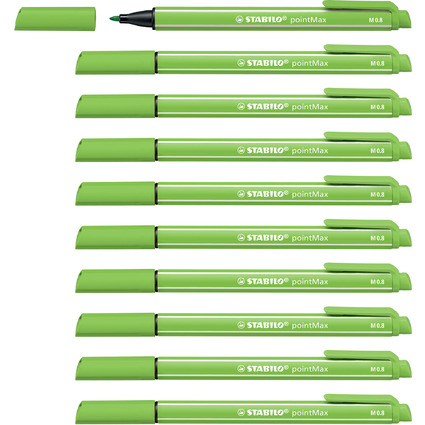 STABILO Fasermaler pointMax, hellgrün