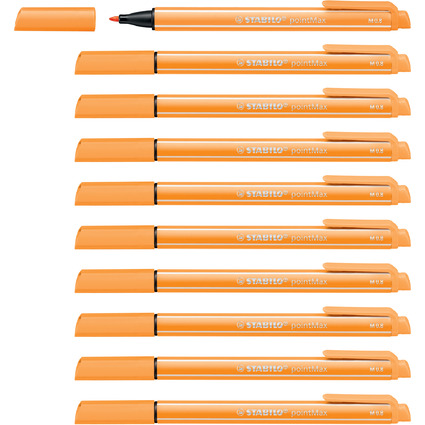STABILO Fasermaler pointMax, orange