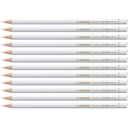 STABILO Premium-Buntstift Original, titanwei