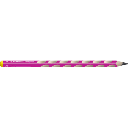 STABILO Schreiblernbleistift EASYgraph L, Hrtegrad: B, pink