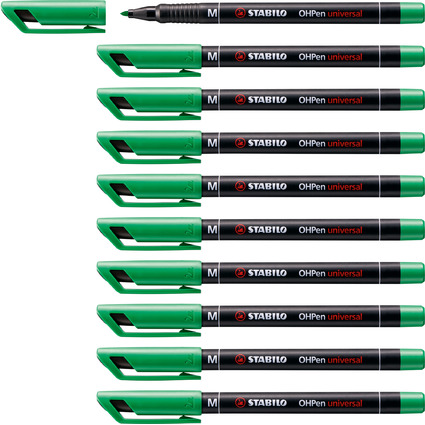 STABILO Permanent-Marker OHPen universal, permanent, grn