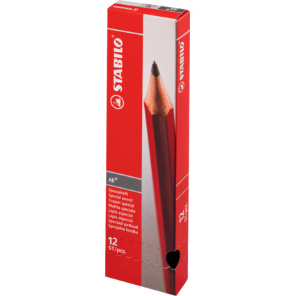 STABILO Buntstift/Graphitstift All, sechseckig, blau