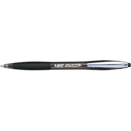 BIC Druckkugelschreiber Atlantis Soft, schwarz