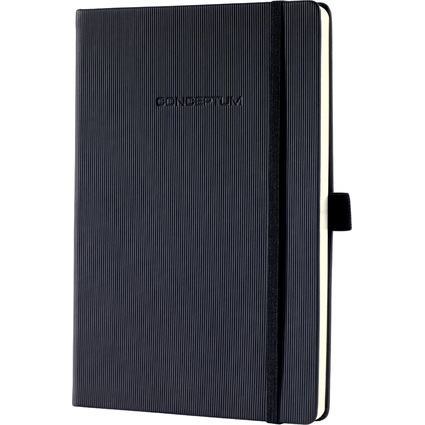 sigel Notizbuch Conceptum, DIN A5, punktkariert, schwarz