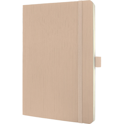sigel Notizbuch Conceptum, DIN A5, liniert, beige