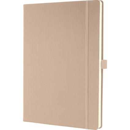 sigel Notizbuch Conceptum, DIN A4, liniert, beige