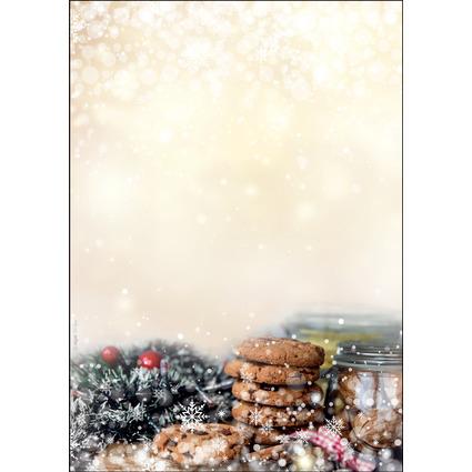 sigel Weihnachts-Motiv-Papier "Winter Smell", mit Duft, A4