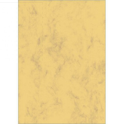 sigel Marmor-Papier, A4, 200 g/qm, Edelkarton, sandbraun