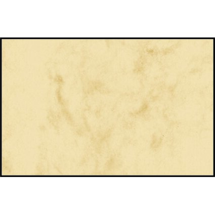 sigel Visitenkarten 3C, 85 x 55 mm, 225 g/qm, Marmor beige