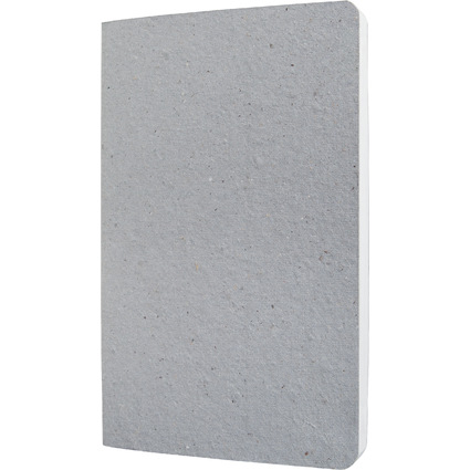 sigel Notizbuch Re-Up, DIN A5, liniert, hellgrau