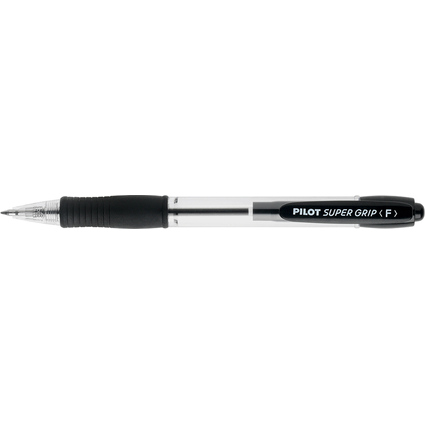 PILOT Druckkugelschreiber SUPER GRIP F, schwarz