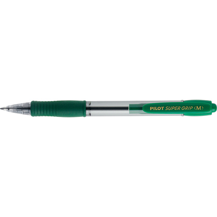 PILOT Druckkugelschreiber SUPER GRIP M, grn