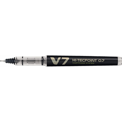 PILOT Tintenroller Hi-Tecpoint V7, nachfllbar, schwarz