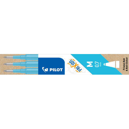 PILOT Tintenroller-Ersatzmine BLS-FR7, hellblau
