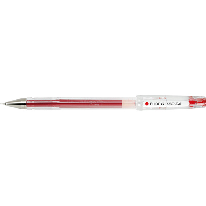PILOT Gelschreiber G-TEC-C4, rot, Strichstärke: 0,2 mm