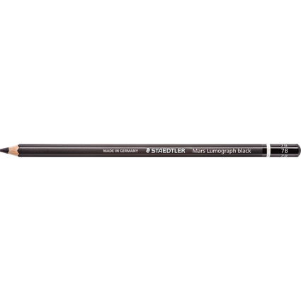 STAEDTLER Bleistift Mars Lumograph black, Hrtegrad: 7B