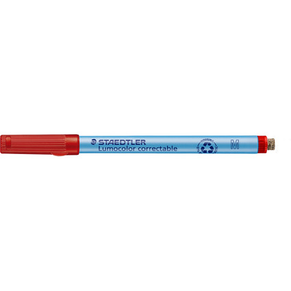 STAEDTLER Lumocolor correctable NonPermanent-Marker 305M,rot