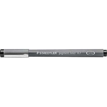 STAEDTLER Pigmentliner, schwarz, Strichstrke: 0,7 mm