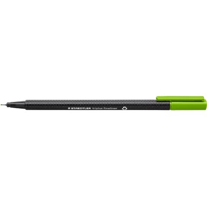 STAEDTLER Fineliner triplus, gelbgrün, Strichstärke: 0,3 mm