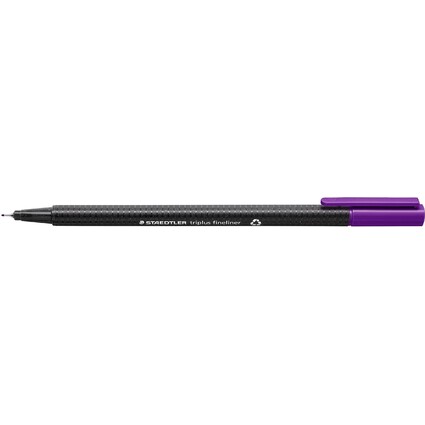 STAEDTLER Fineliner triplus, violett, Strichstärke: 0,3 mm