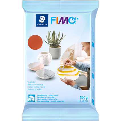 FIMO air Modelliermasse, lufthrtend, terrakotta, 500g