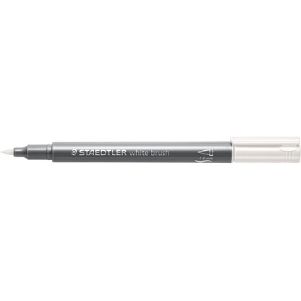 STAEDTLER Pinselstift metallic brush, wei