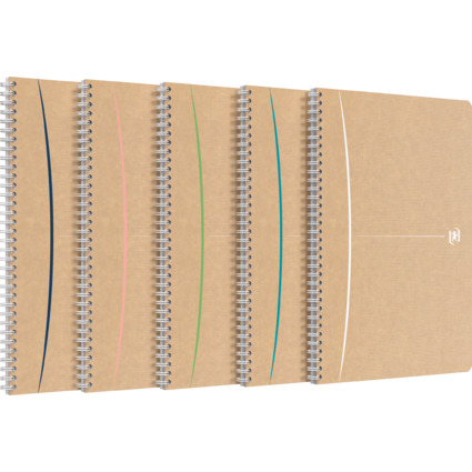 Oxford Spiralbuch TOUAREG, DIN A4, liniert, 90 Blatt